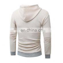 Wholesale Custom Plus Size Fashion Men's Autumn and Winter Warm Sports Long-sleeved Hooded Sweater Jacket Plus Size S-5XL thumbnail-5
