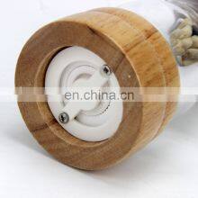 Food Grade Salt And Pepper Grinder Spice Mill Grinder Bottles Shaker With Wooden And Ceramic Mechanism thumbnail-3