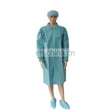 Sms Lab Coat Disposable Green Breathable Jackets of Work