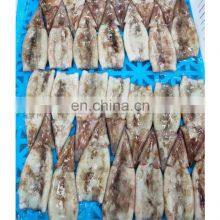 Good Quality Frozen Squid Tube Skin on Wing on