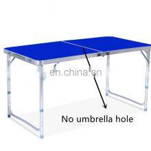Wholesale Hot Cheap Price High Quality Aluminium Plastic Folding Tables and Chair Portable Picnic Camping 72inch Folding Table thumbnail-5