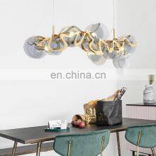 Modern Style LED Pendant Light Luxury Simple Creative Bedroom Dining Room Glass Chandelier For Indoor thumbnail-2