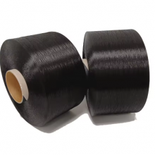 Stretch Acetate Like Yarn 100% Polyester Raw White thumbnail-2