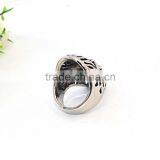 Rocker Stainless Steel Jewelry Punk Skull Rings for Men thumbnail-4