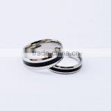 New Design Couple Rings 316l Stainless Steel Jewelry Wedding Rings thumbnail-4