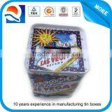 Cheap Storage Square Tin Coin Bank thumbnail-1