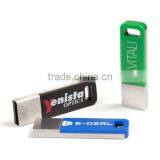 Design Metal USB Flash Drive 1gb With Hoop