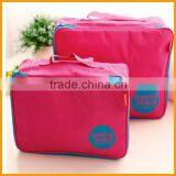 Travel Clothing Organizer Bag Set 2PCS Storage Mesh Pouch Colorful Cosmetic Bag /Tavel Organizer Bag 2pcs/set