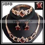 Jewelry Sets For Women Fine Accessories Wedding Bridal Pendant Statement CZ Diamond Necklace Earrings Bracelets Rings Sets thumbnail-1