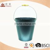 Galvanized new style decorative water bucket with hot selling