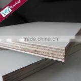 White Melamine Coated Plywood for Modern Kitchen Cabinets thumbnail-2