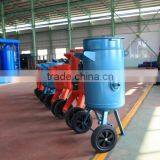Sand Blasting Booth With Blasting Pot in China thumbnail-2