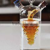 Unique Design Glass Oil and Vinegar Bottle thumbnail-1