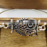 Inspiration Vintage Retro Bangles,Fashion India Jewelry Owl Bangle Bracelet