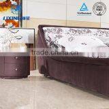 Home Furniture General Use and Bedroom Furniture King Size Fabric Bed thumbnail-2