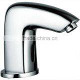 Luxury Brass Infrared Faucet, Deck Mounted Sensor Tap For Cold Water Only, Chrome Finishing
