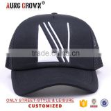 Cheap custom black trucker hat
