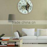 Two Bird Vintage Decorative Art Painting Wall Clock