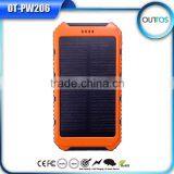 Cheapest High Quality Mini Solar Power Bank 8000mah Powerbank Usb Battery Charger Solar for Iphone 6