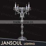 4 candelabra antique table lamp made in china new design crystal table lamp