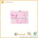Delicacy Printed Customized Paper Gift Box Luxury With Bowknot Supplier's Choice
