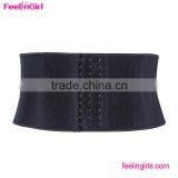 Lace 3 Rows Hooks Steel Boned Shaping Waist Cincher Corset thumbnail-4