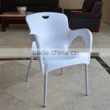 PP Back&Seat and Al Legs Blow Mold Folding Chair thumbnail-1