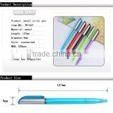 Cheap Plastic Disposable Ballpoint Pen for Promotion With Comfortable Grip thumbnail-2