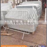 Factory Hot Dipped Galvanized Anping Pedestrian Metal Traffic Crowd Control Barrier thumbnail-2