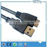 USB A male to micro usb braided usb 3.0 cable usb male to xlr male microphone cable