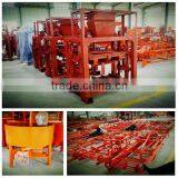 China Famous Brand Factory Price Concrete Block Molding Machine,Simple Hollow Block Making Machine Line QT40-1 thumbnail-4