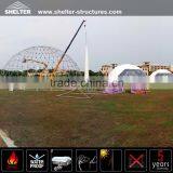 Outdoor Transparent Geodesic Dome With Wind Resistant thumbnail-2