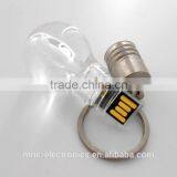 Stock Product Colorful Led Light Custom Logo Printing Full Capacity Bulb Shape Usb Flash Pen Drive Supplier's Choice thumbnail-2