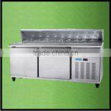 Commercial Stainless Steel Kitchen Pizza Workbench Freezer