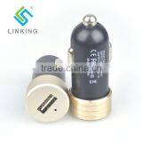 5V 1A Universal Portable USB Car Charger With 2 USB For Smartphones Pad Laptop thumbnail-1