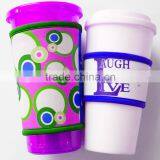 China High Quality Hot Sale Wholesale Neoprene Coffee Cup Sleeve thumbnail-1