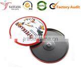 Round metal tin box for CD record album storage packaging box                        
                                                                                Supplier's Choice