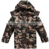 Custom Mens Camo Trench Coat thumbnail-2
