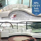 Luxury Italian Sofas Yellow Leather Sofa Classical Sofa Classic Sofa thumbnail-6