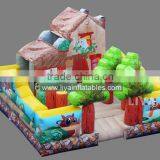 Outdoor Giant Inflatable Fun City, Inflatable Amusement Park, Inflatable Fun Land