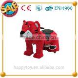 HI CE Interesting Plush Tiger Animal Horse Scooter Motor Toy for Kids thumbnail-1