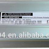 Waterproof Rate Ip67 CC-362700A Constant Current Led Driver for Street Lights,tracking Lights