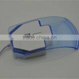 Wired USB Transparent Computer Game Mouse