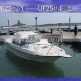 2015 NEW 25 Feet Fiberglass Leisure Yacht and High Speed Boat Quality Choice thumbnail-1