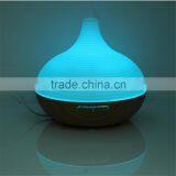 Aromatherapy Essential Oil Diffuser 300ml Wood Grain Ultrasonic Cool Mist Whisper-Quiet Humidifier
