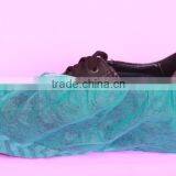 Blue Disposalbe Automatic PE Shoe Cover thumbnail-3