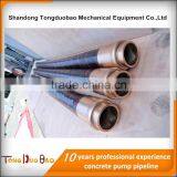 high pressure abrasion 5 inch concrete pump end hose