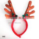 New Year Sweet Girl Jewelry Party Fashion Deer Hoop Headband Wholesale thumbnail-4