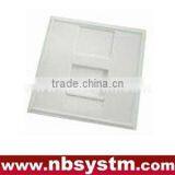 Face Plate 1 Port, French Type, Size:45x45mm