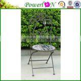 Discounted Unique New Wooden Vintage Outdoor Table Metal Chair thumbnail-2